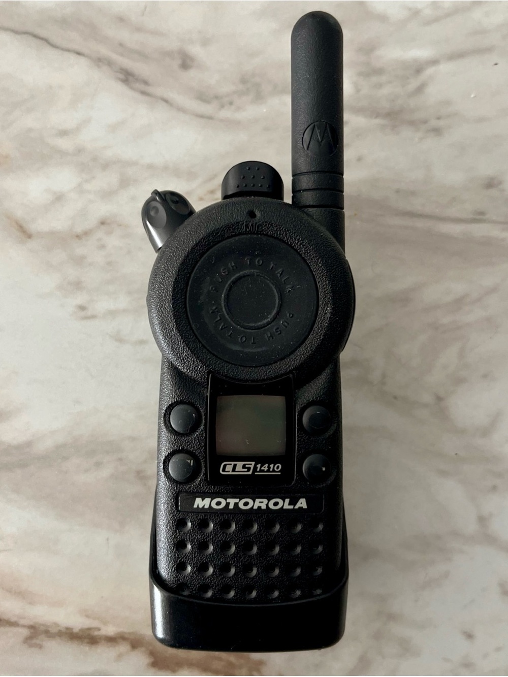 Motorola CLS1410 Two-Way Radio with Charger, Earpiece & Belt Clip ($25 EACH)